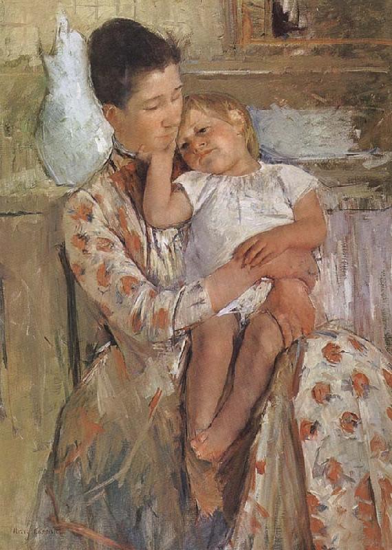 Mary Cassatt Amy and her child Norge oil painting art